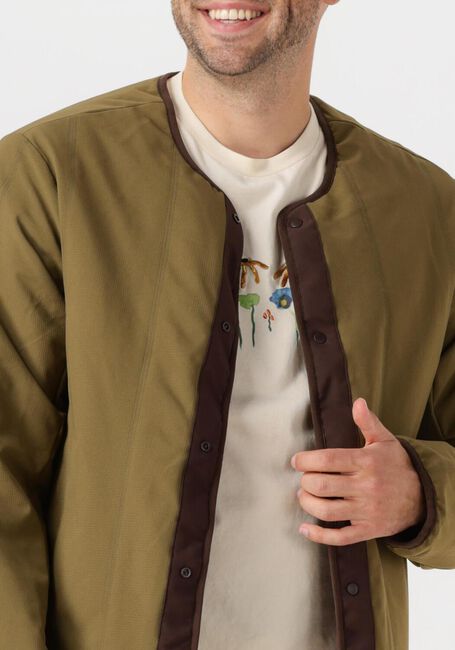Braune FORÉT Jack BEAN REVERSIBLE JACKET - large