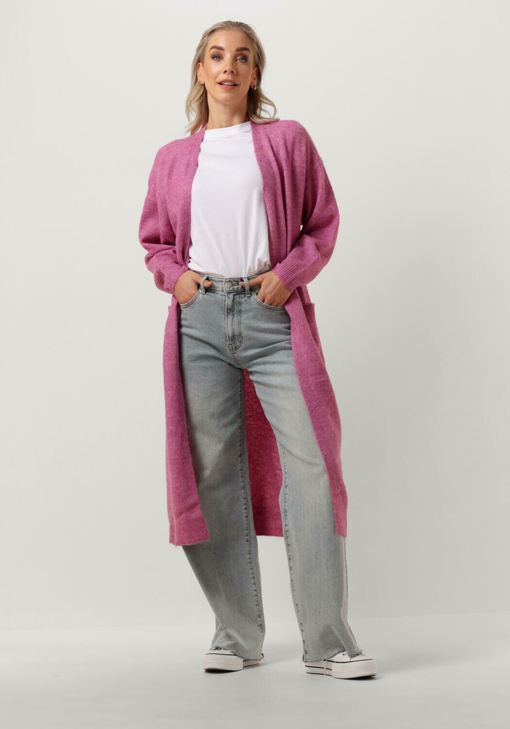 Lilane Y.A.S. Strickjacke YASBALIS LS LONG KNIT CARDIGAN Omoda
