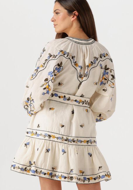 Ecru SCARLETT POPPIES Minikleid FIUCCI SHORT DRESS - large