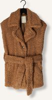 Cognacfarbene NOTRE-V Gilet BELTED TEDDY GILET Cognacfarbene NOTRE-V Gilet BELTED TEDDY GILET - medium