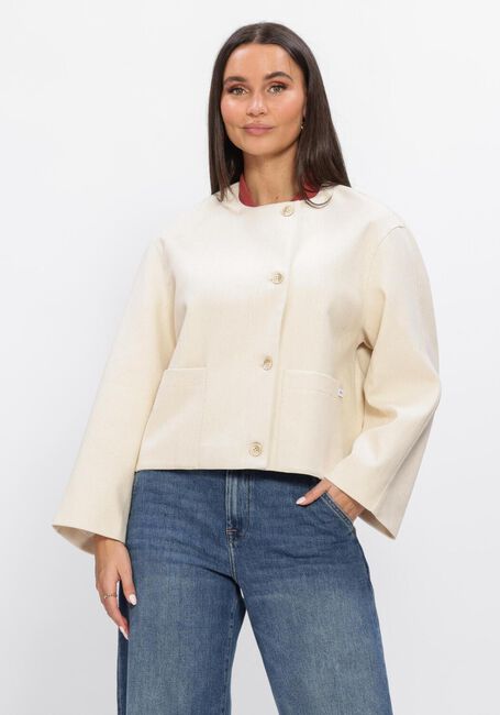 Beige PENN & INK Wattierte Jack JACKET - large