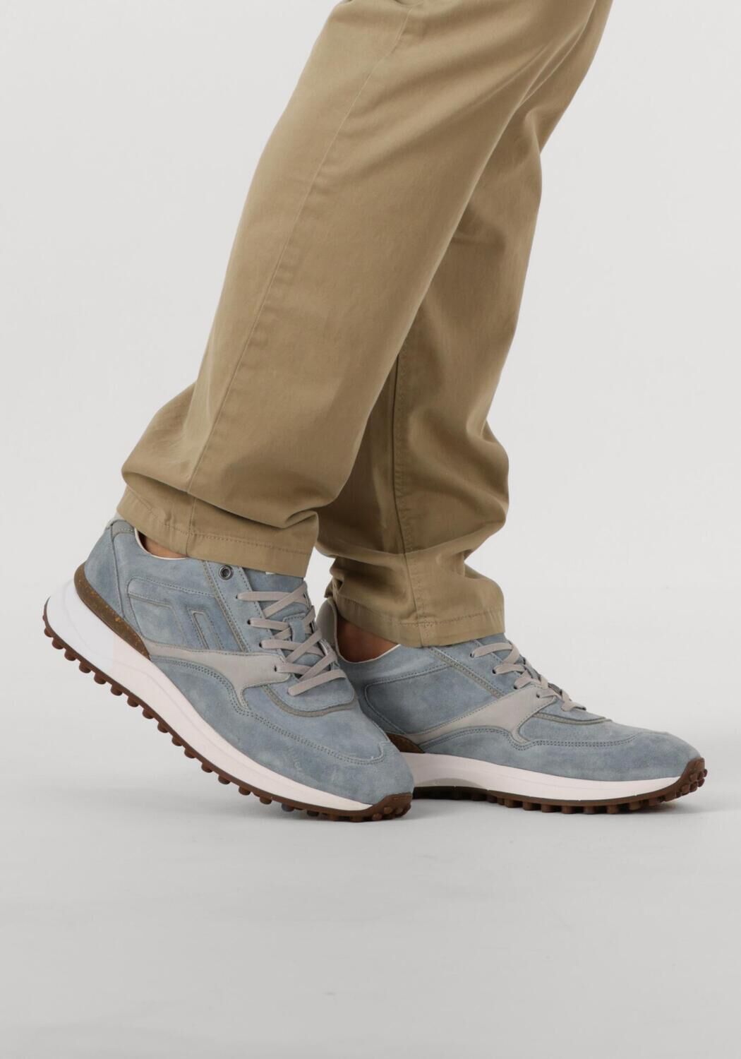 Blaue FLORIS VAN BOMMEL Sneaker Low SFM-10223 NOPPI - large