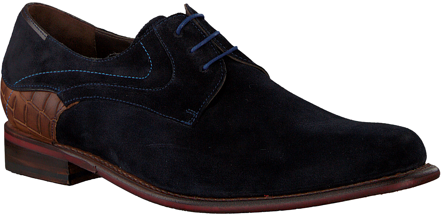 Blaue FLORIS VAN BOMMEL Business Schuhe 18079 | Omoda