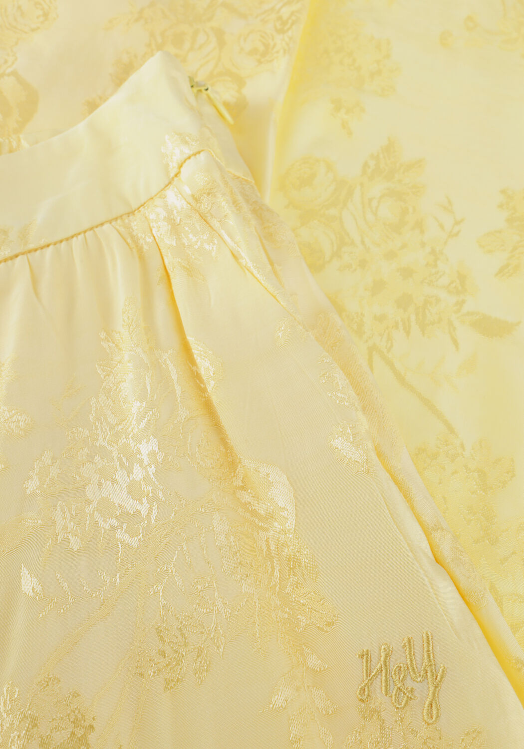 Gelbe HARPER & YVE Weite Hose ROSIE-PA - large