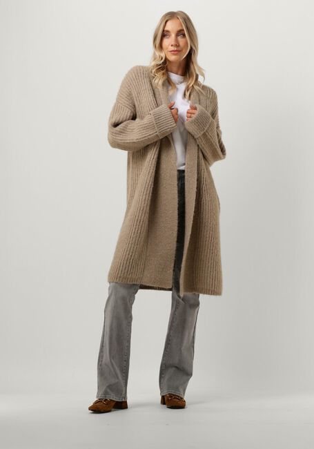 Braune CIRCLE OF TRUST Strickjacke GINA KNIT - large