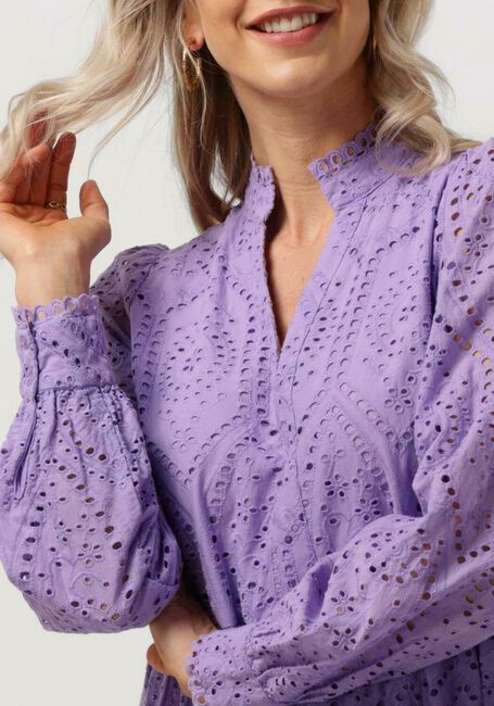 Lila Y.A.S. Minikleid YASHOLI LS DRESS - large