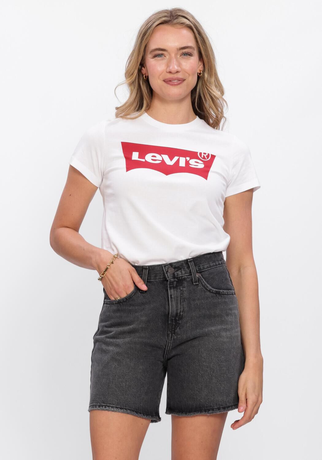 Wei&szlig;e LEVI'S T-shirt THE PERFECT TEE - large