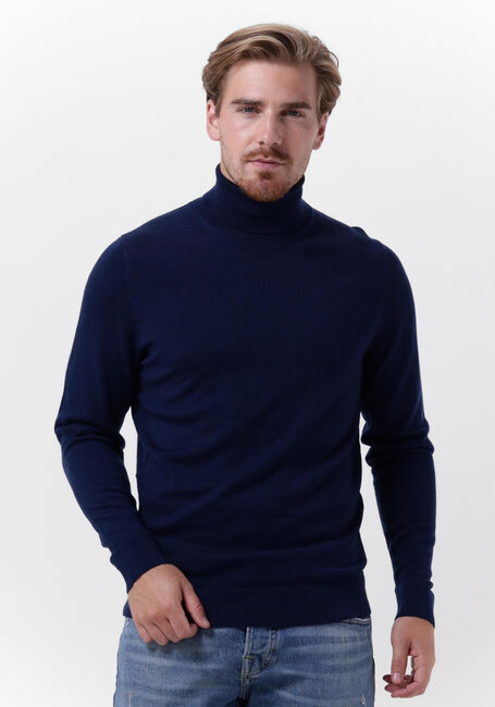 Dunkelblau CALVIN KLEIN Rollkragenpullover SUPERIOR WOOL TURTLE NECK - large