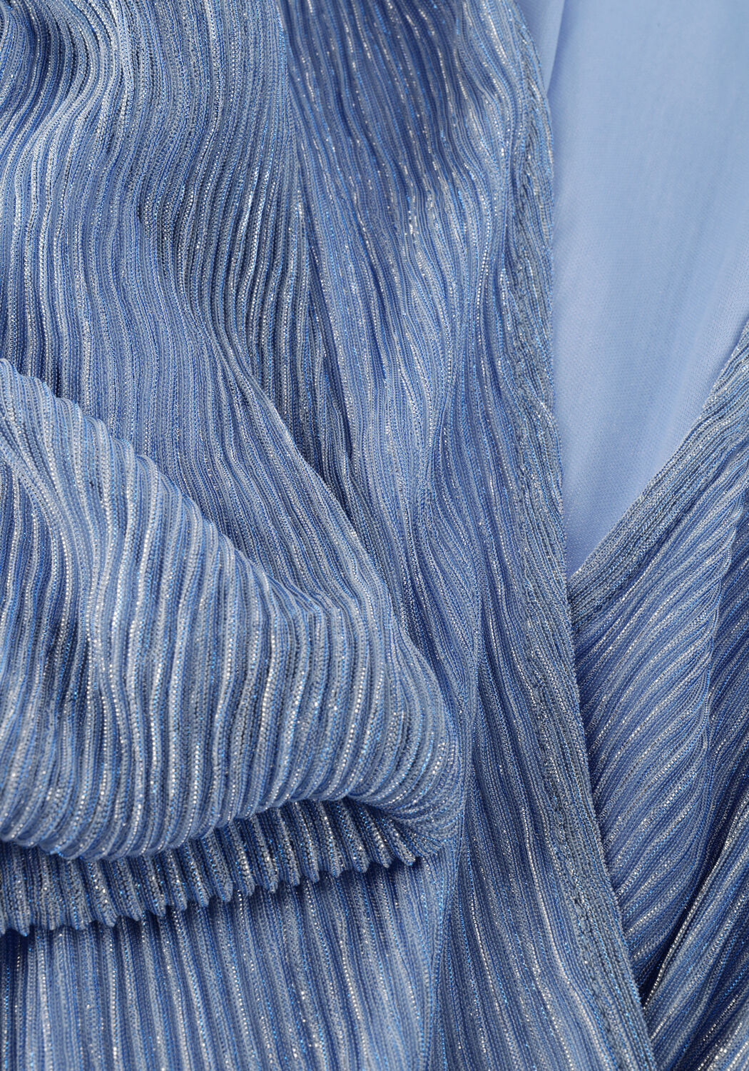 Hellblau FREEBIRD Jumpsuit F-JER-PLISSE-LUREX-26-1 - large