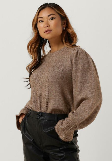 Graue OBJECT Pullover OPHELIA L/S KNIT PULLOVER - large