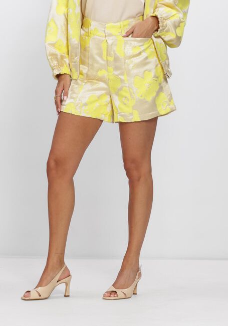 Gelbe STUDIO AMAYA Hosen LOLA SHORT - large