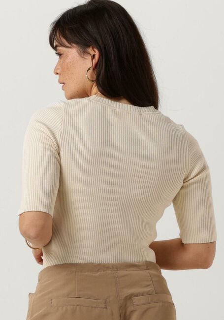 Beige SELECTED FEMME Pullover SLFMALA 2/4 KNIT O-NECK B - large