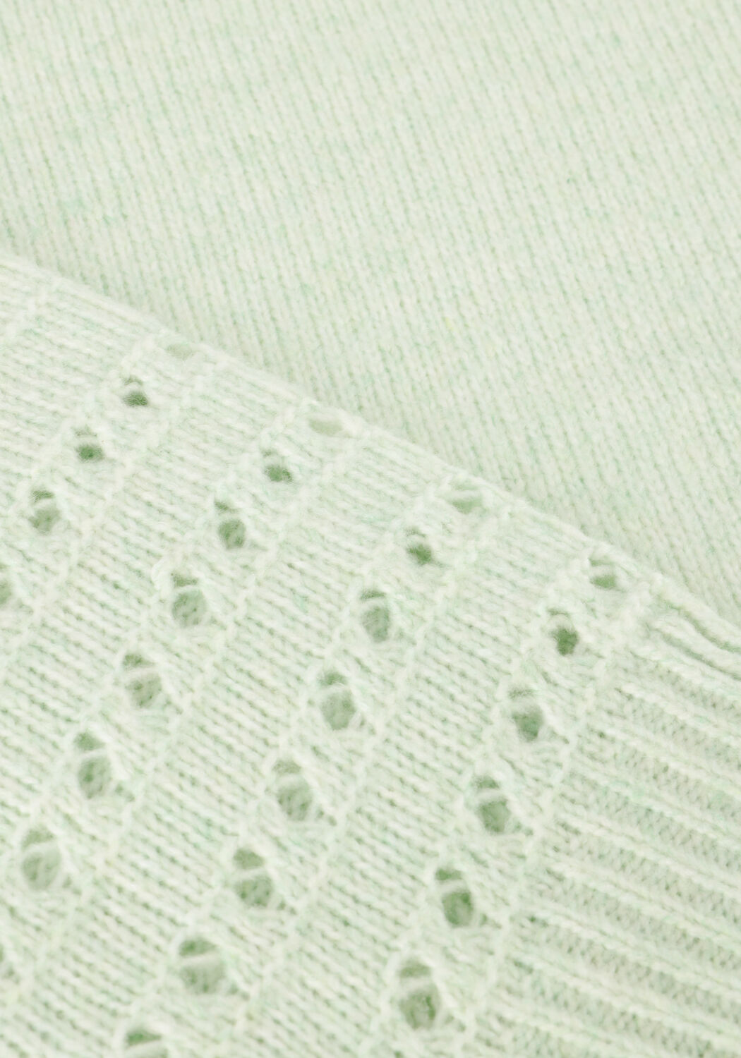 Gr&uuml;ne NOBELL Pullover KAMILE GIRLS KNITTED SOFT SWEATER - large