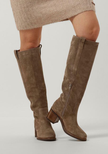 Beige VIA VAI Hohe Stiefel FLO HELEN - large