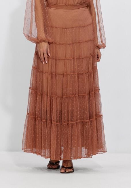 Braune TWINSET MILANO Maxirock 261TP2773 - large