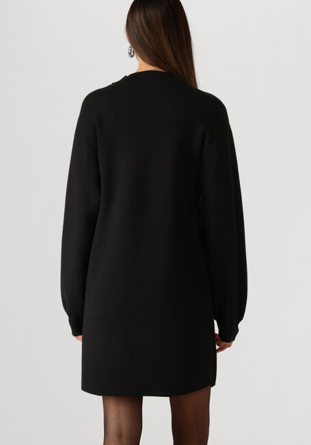 Schwarze Y.A.S. Minikleid YASHAMA LS KNIT DRESS - large