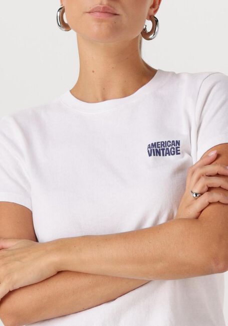 Weiße AMERICAN VINTAGE Top YKOBOW - large