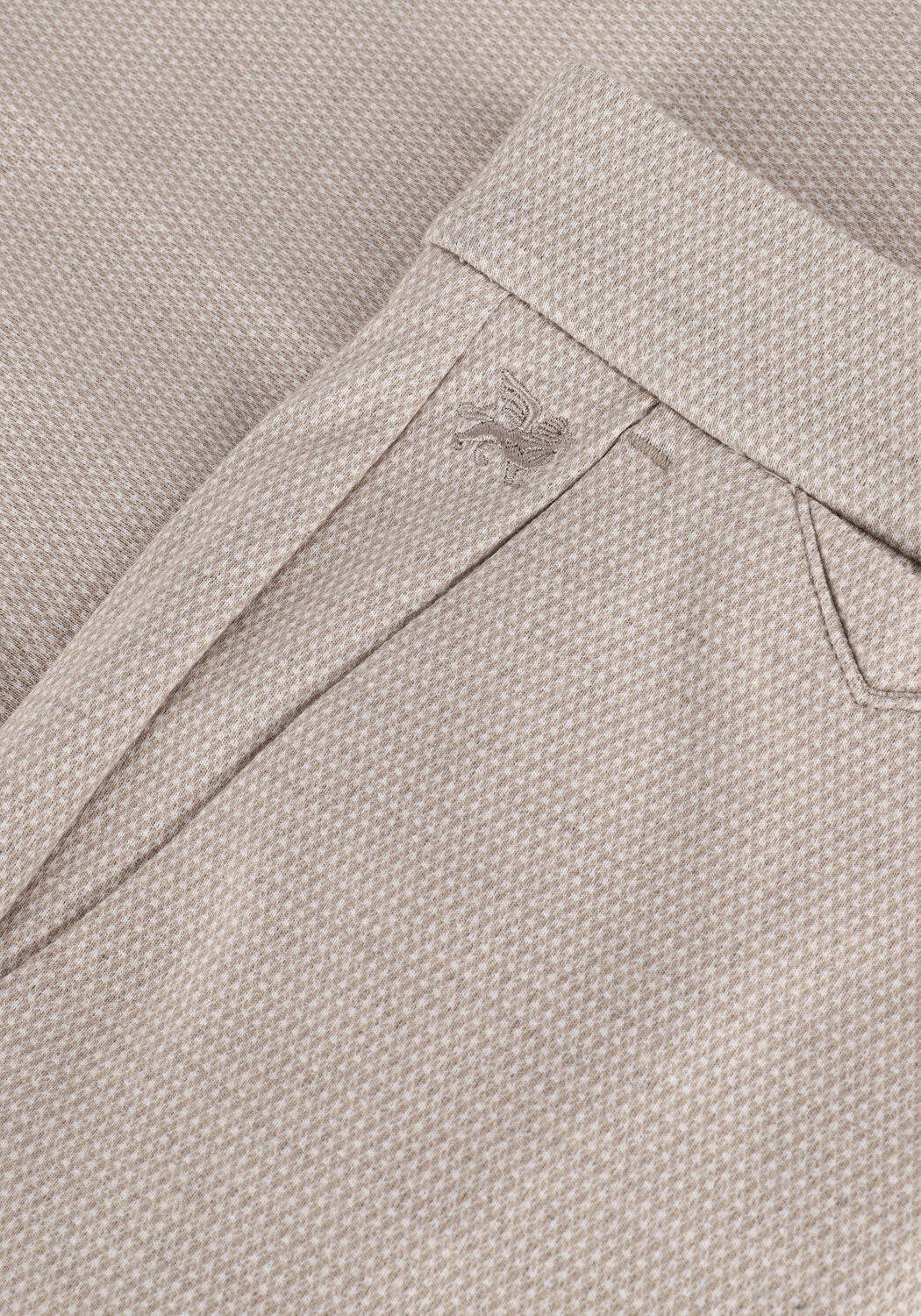 Sand VANGUARD Hose CHINO PRINTED JERSEY MAZE - large