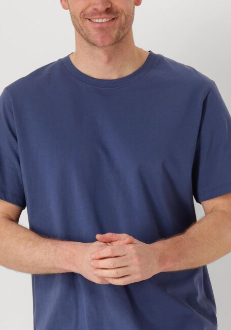 Blaue SELECTED HOMME T-shirt SLHASPEN SS O-NECK TEE NOOS - large