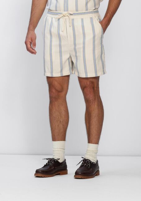 Ecru LES DEUX Kurze Hose LAWSON STRIPE SHORTS - large