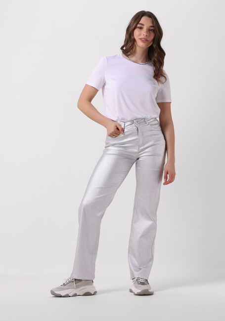 Weiße OBJECT T-shirt OBJANNIE S/S T-SHIRT NOOS - large