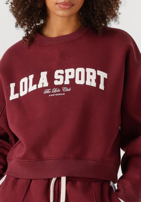 Bordeaux THE LOLA CLUB Pullover JADE SWEATER - large