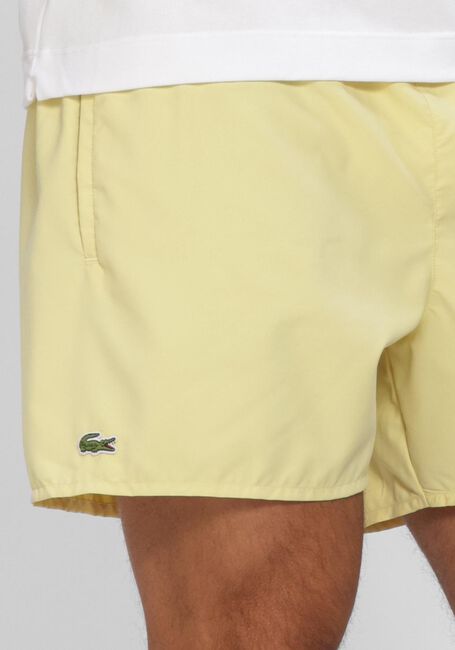 Gelbe LACOSTE Badehosen SHORT QUICK-DRY SWIM TRUNKS - large