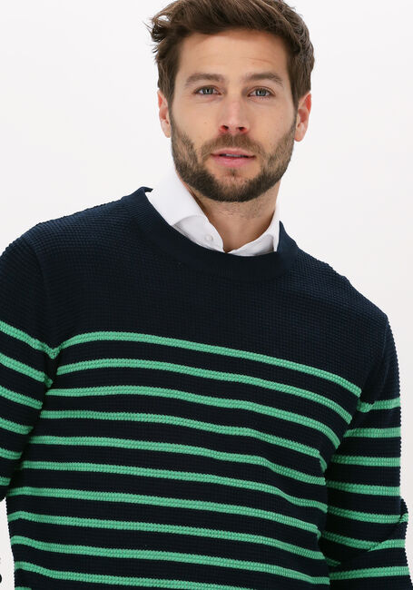 Dunkelblau SELECTED HOMME Pullover SLHRENSON LS KNIT CREW NECK W - large