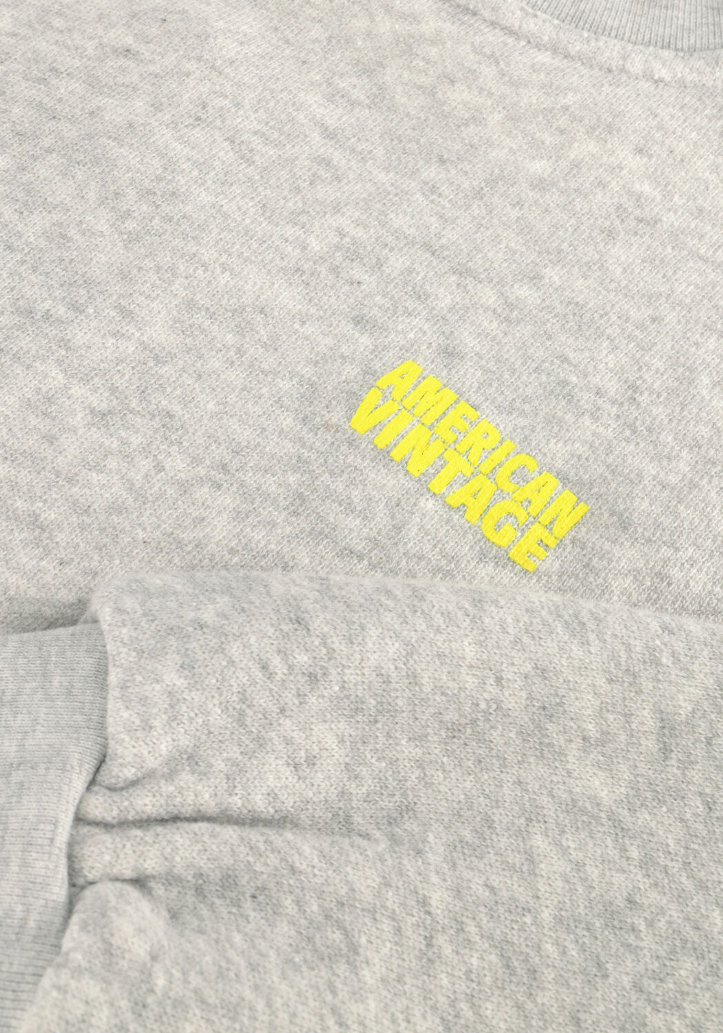 Hellgrau AMERICAN VINTAGE Sweatshirt KODYTOWN - large