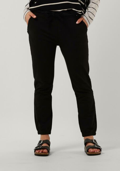 Schwarze 10DAYS Hose THE CROPPED JOGGER - large