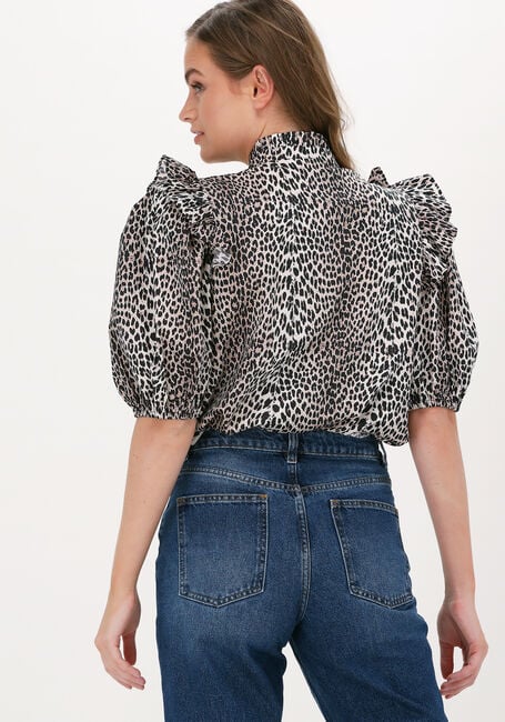 Braune NOTES DU NORD Blusen BLAKELY TOP - large