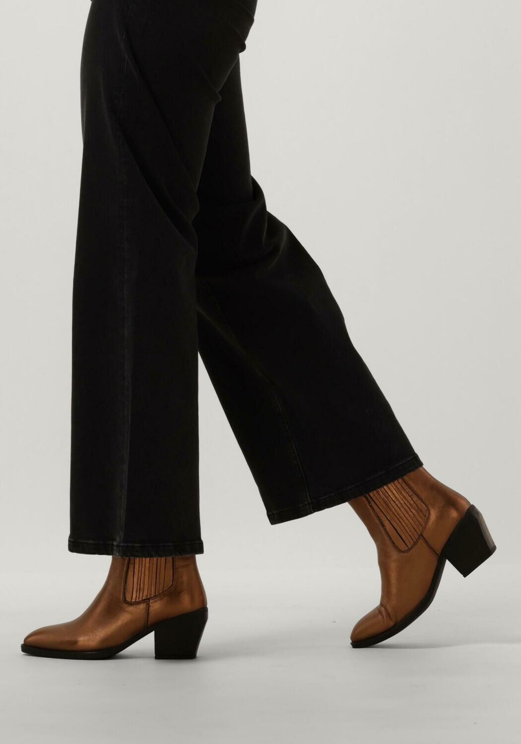 Bronzefarbene NOTRE-V Stiefeletten KL-4689 - large