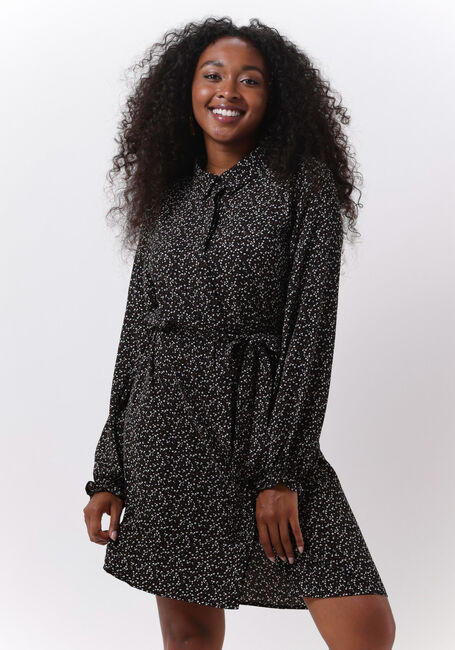 Schwarze MODSTRÖM Midikleid ALEXANDER PRINT DRESS - large