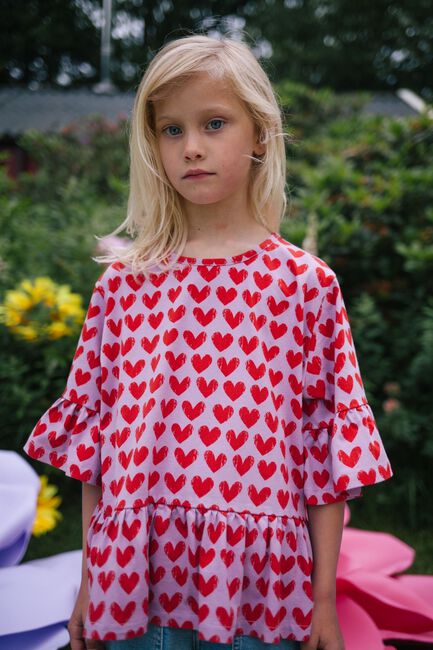 Rote DAILY BRAT Top ADORE T-SHIRT - large