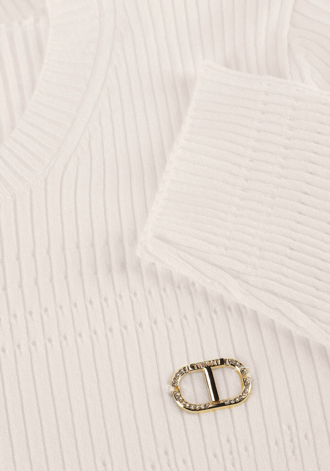 Nicht-gerade weiss TWINSET MILANO Top 252TP3240 - large