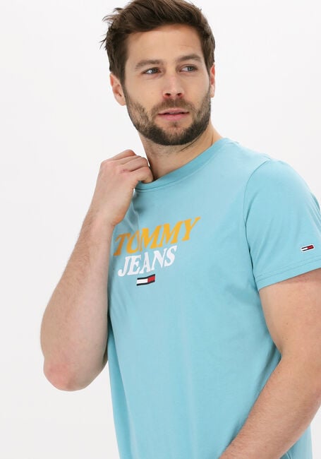 Hellblau TOMMY JEANS T-shirt TJM ENTRY GRAPHIC TEE - large