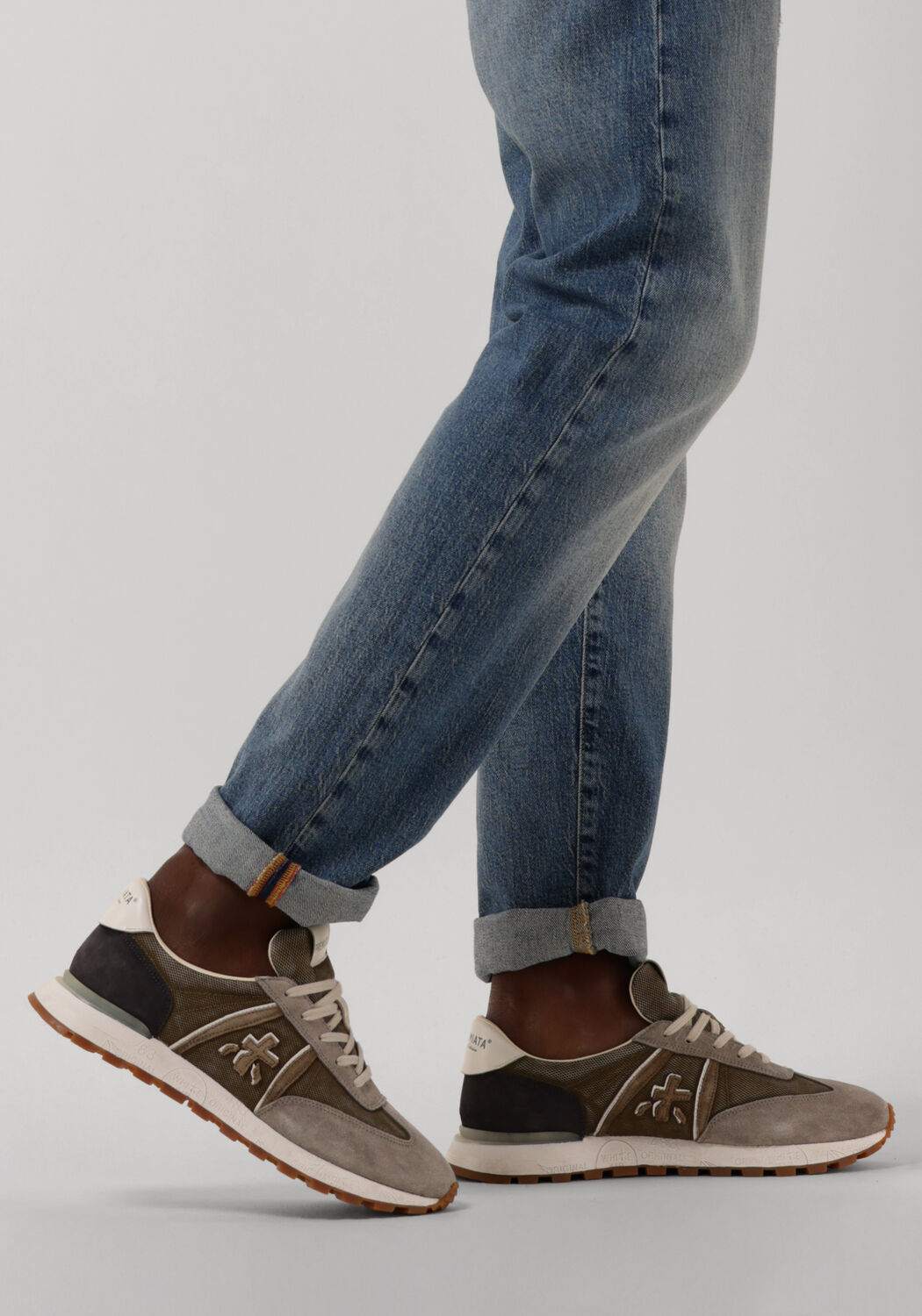 Gr&uuml;ne PREMIATA Sneaker Low JOHN LOW - large