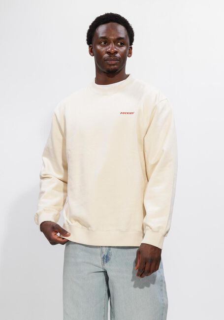 Ecru POCKIES Sweatshirt LOBSTER WEEKEND CREW - large