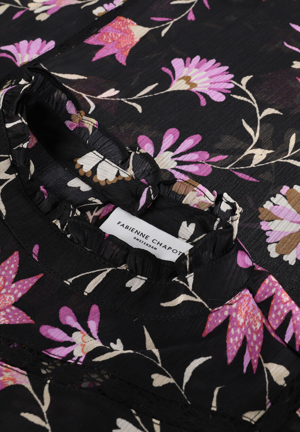 Schwarze FABIENNE CHAPOT Blusen POMME TOP - large