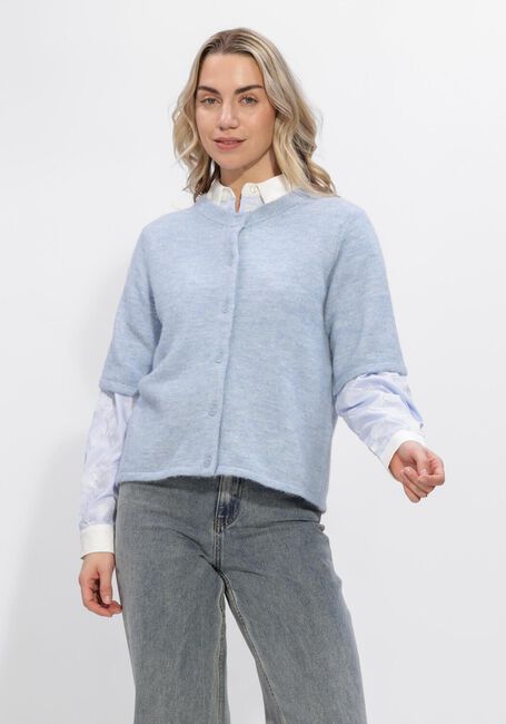 Hellblau SELECTED WOMEN Pullover SLFLULU 2/4 KNIT CARDIGAN - large