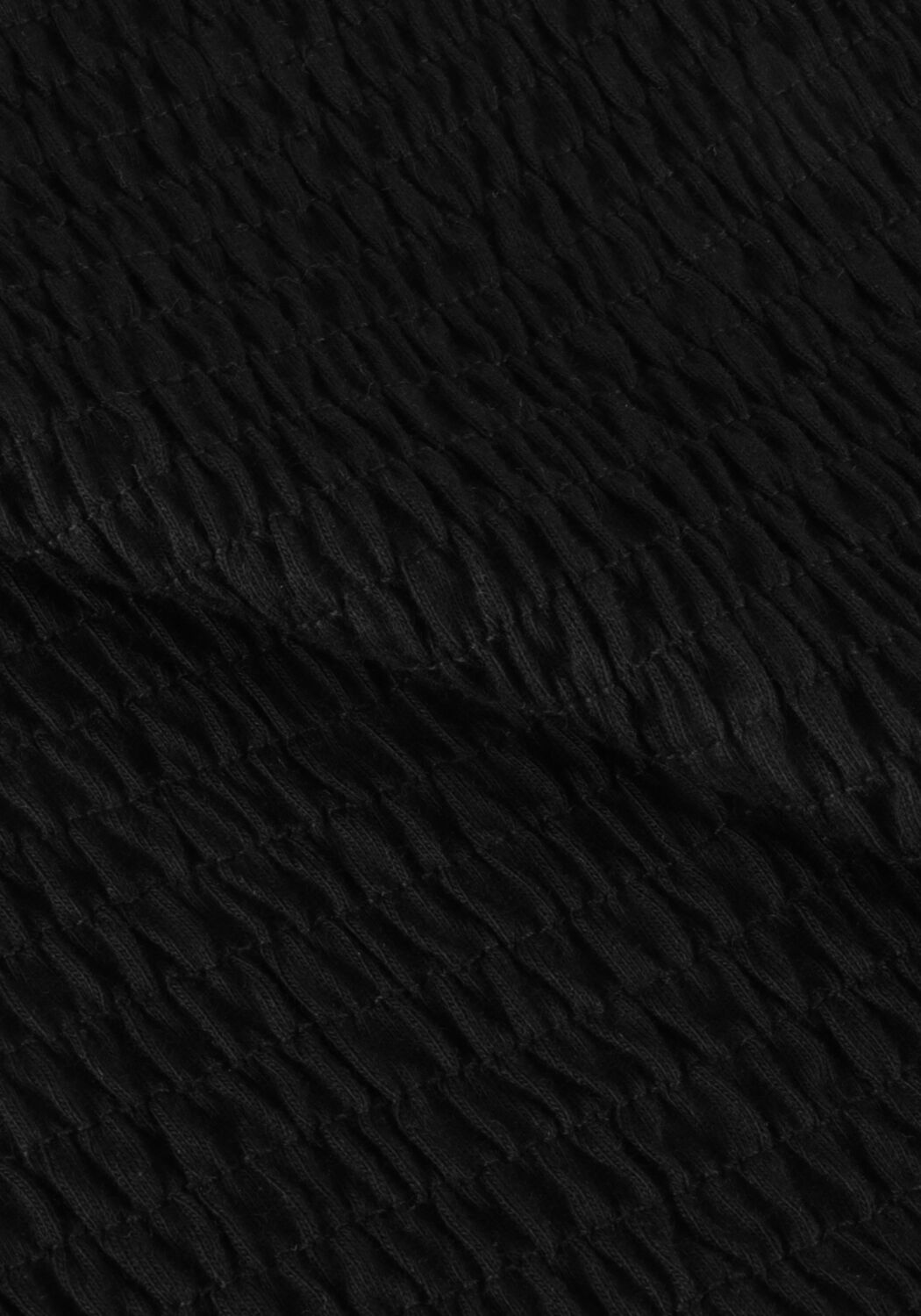 Schwarze TOMMY JEANS Top TJW CRP SMOCK TOP - large