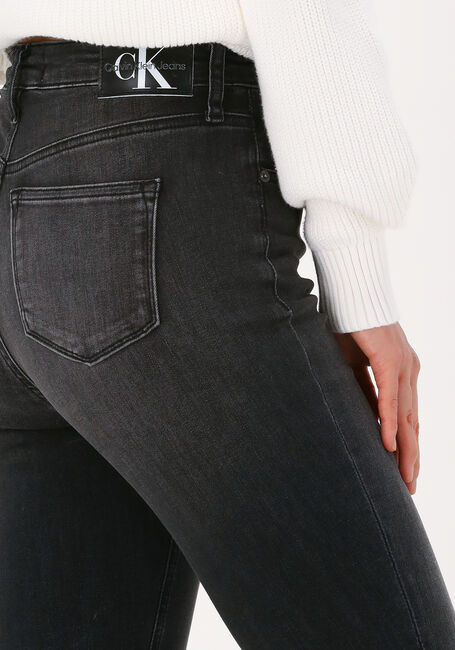 Dunkelgrau CALVIN KLEIN Skinny jeans HIGH RISE SUPER SKINNY ANKLE - large