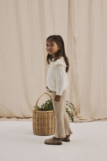 Ecru LIL' ATELIER Pullover NMFNINA KAM LS KNIT LIL - large