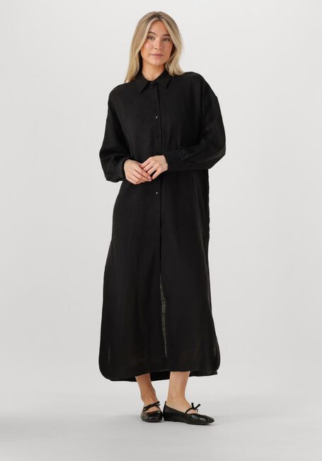 Schwarze DRYKORN Maxikleid DRAVENA - large