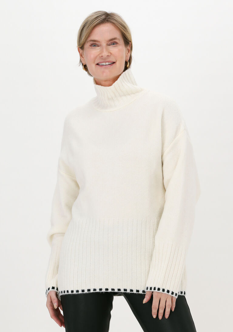 nicht-gerade weiss na-kd rollkragenpullover high neck knitted sweater