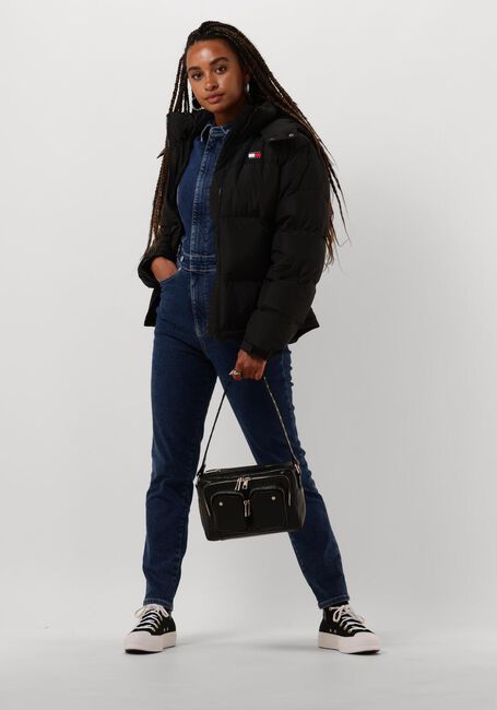 Schwarze TOMMY JEANS Wattierte Jack TJW ALASKA PUFFER EX - large