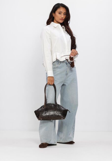 Wei&szlig;e Y.A.S. Blusen YASANERA LS SHORT SHIRT - large