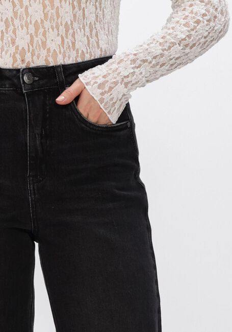 Schwarze GESTUZ Wide jeans GZSARA HW WIDE JEANS - large