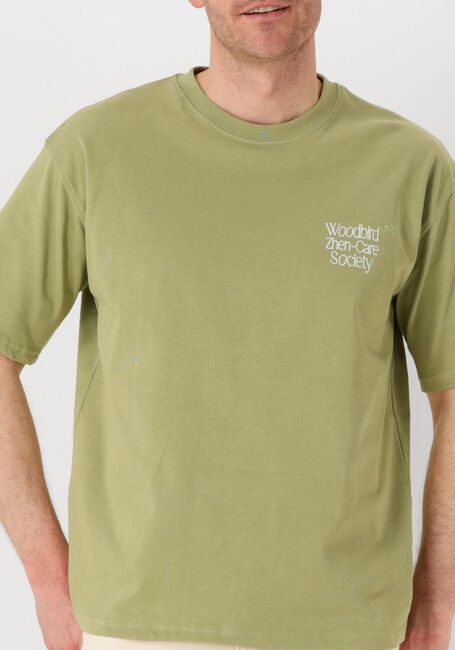 Grüne WOODBIRD T-shirt WBBAINE ZHEN TEE - large