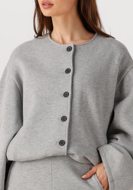 Graue EDITED Mäntel JILIAN SWEAT JACKET - large